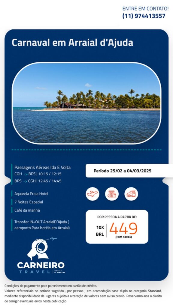 Promoção Carneiro Travel 2