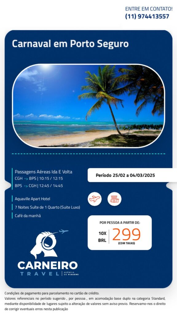 Promoção Carneiro Travel 3