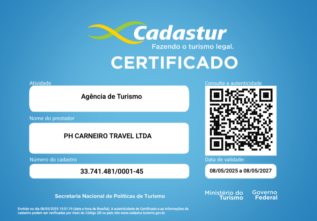 Cadastur Carneiro Travel